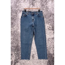 Vintage Levis Jeans 32 Inches Womens Orange Tab High Rise Tapered Leg