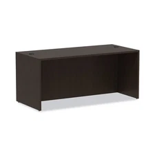Alera VA216630ES 65" x 29.5" x 29.63" Straight Front Desk Shell - Espresso New