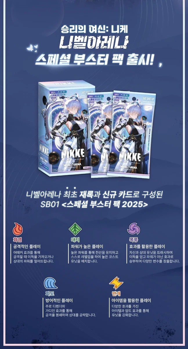 Korean IN STOCK Goddess of Victory: Nikke Nivel Arena Special