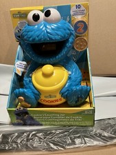 SESAME STREET COOKIE'S COUNTING JAR WITH 10 PLAY COOKIES