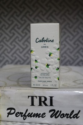 Vintage Cabotine de Gres Eau de Toilette Women Spray 1 fl. oz. (30 ml) Sealed