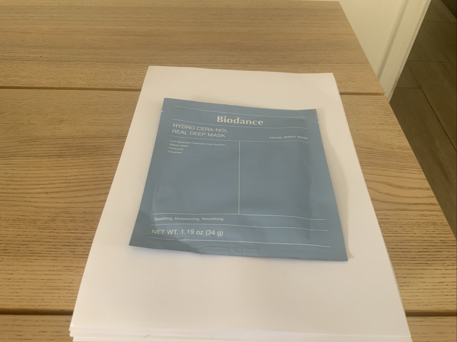 Biodance Hydro CERA-NOL Real Deep Facial Mask 34g - EXP: 05-08-2028