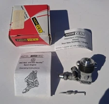 New Norvel Big MIG .074 RC Revlite Sport Engine - NIB R/C 074 Motor