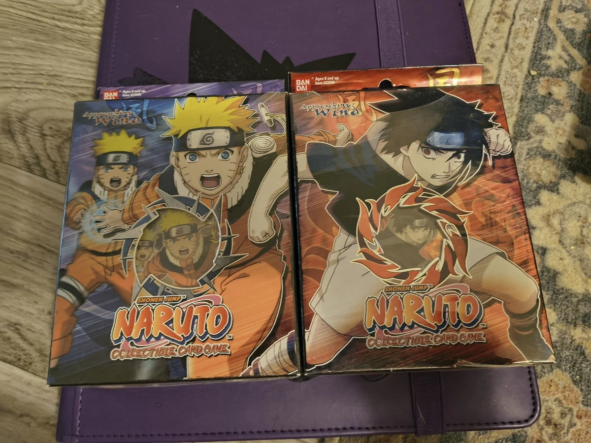 Naruto CCG Sealed Collectible Card Game Decks & Kits in English