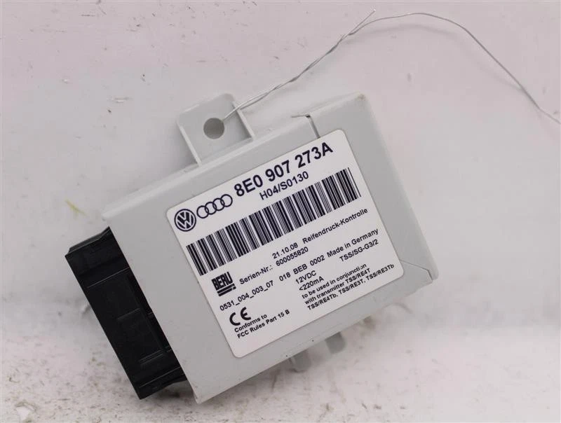 Used Tire Pressure Monitoring System (TPMS) Control Mod fits: 2009 Audi A4 Suspe - Imagem 2 de 4