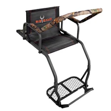Big Game Warrior DXT 17' Deer Hunting Ladder Climbing Tree Stand w/Flex-Tek Seat