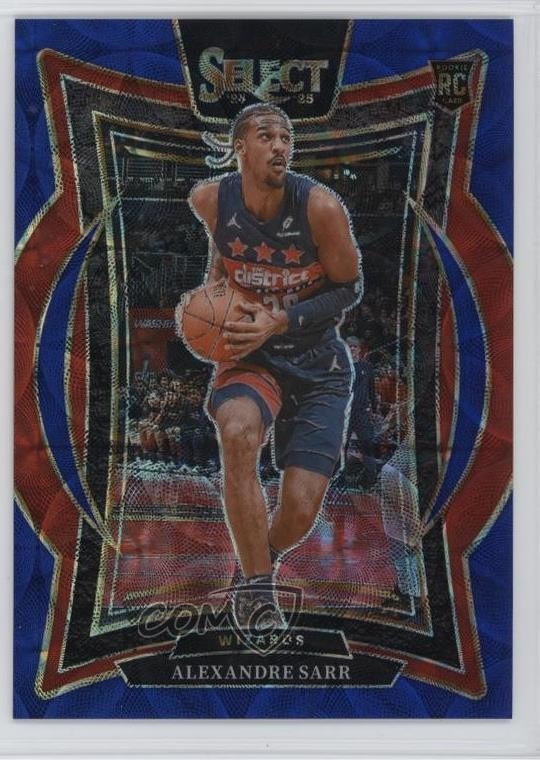2024-25 Panini Select Concourse Blue Scope Prizm 226/249 Alexandre Sarr #73 06or