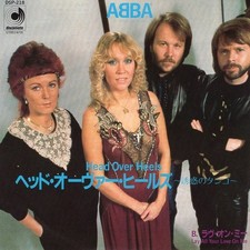 ABBA - Head Over Heels  JAPAN 7"