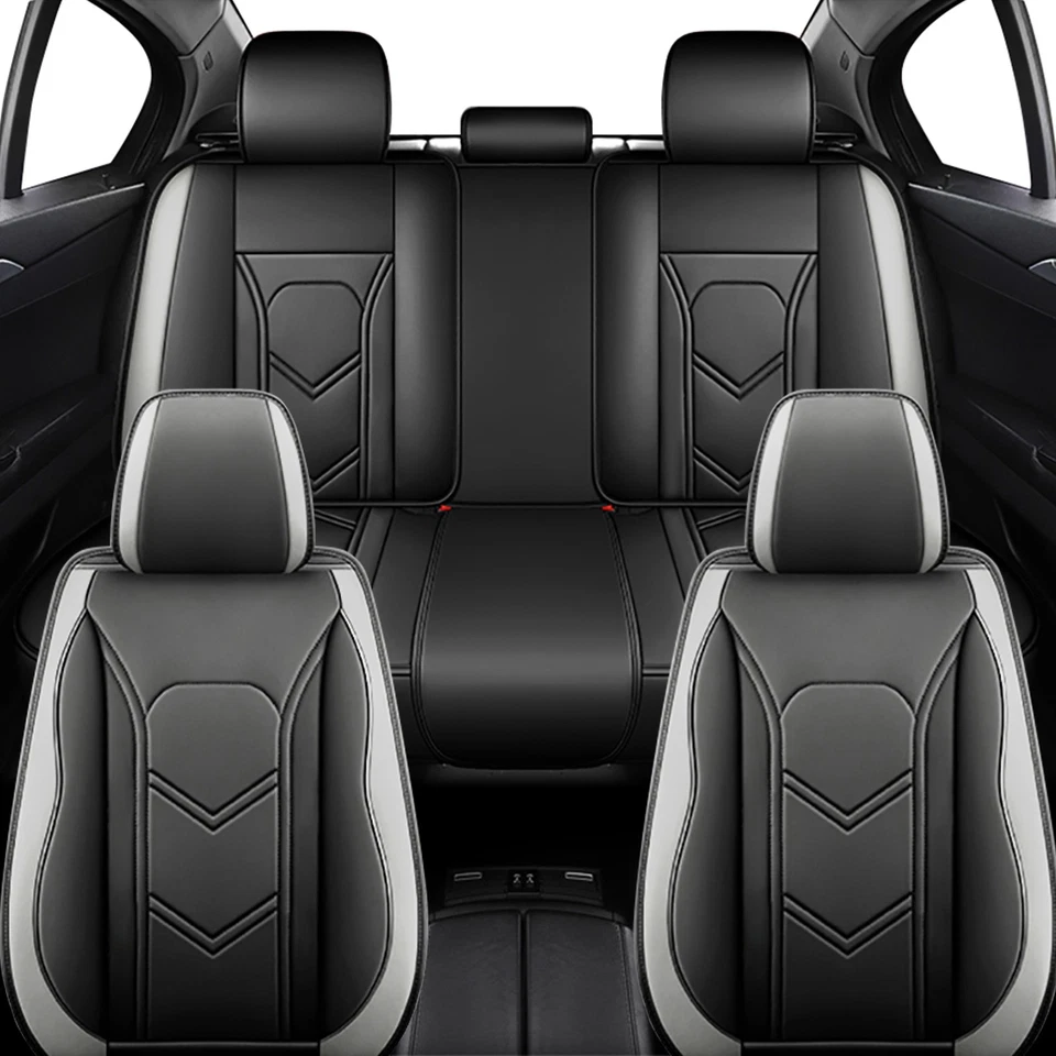 Fit for Nissan Altima Sentra Kicks Rogue Car Seat Covers Full Set Front Rear - Image 2 of 4