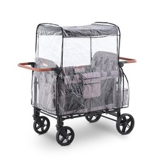SeedFuture Raincover for W4 Stroller Wagon, Rain Cover Compatible with Clear