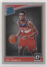 2018-19 Panini Donruss Optic Rated Rookie Holo Prizm Troy Brown Jr #192 0b3