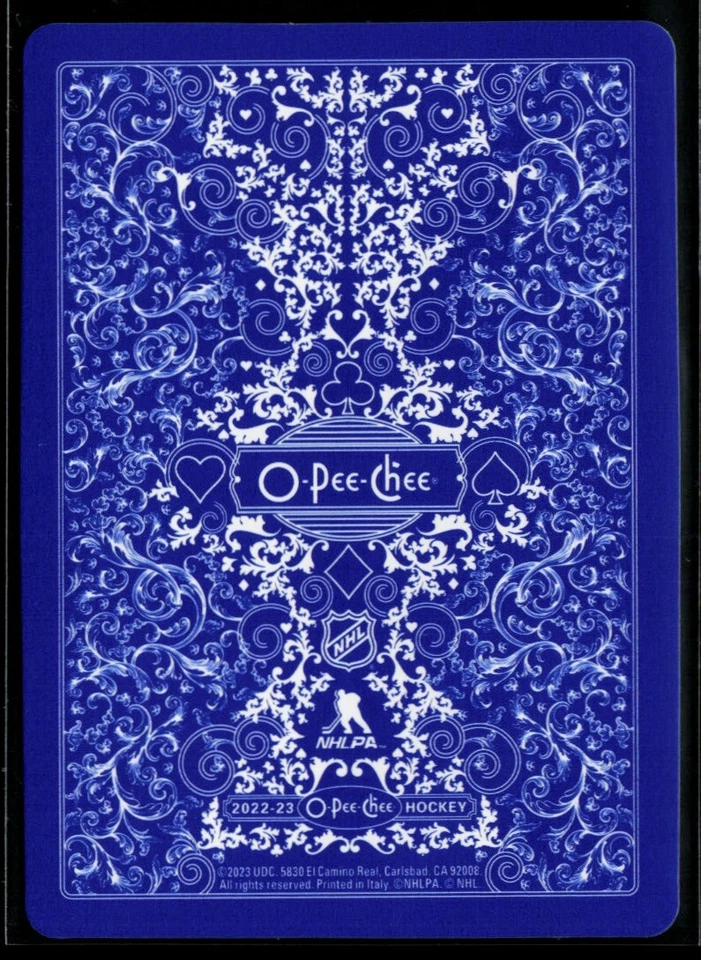 2022-23 O-Pee-Chee Playing Cards Roman Josi #4SPADES - Image 2 of 2