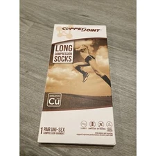 CopperJoint Long Compression Socks - Copper-Infused and Durable Design L-XL