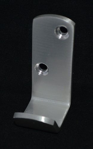 Gancho individual de aluminio para abrigo/bata de vestir. Elige cantidad - Imagen 5 de 9