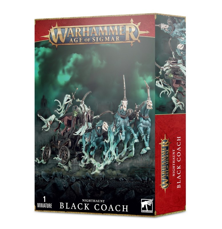 Nighthaunt Black Coach | Warhammer Age of Sigmar Miniature