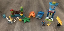 LEGO Duplo LOT Jurassic World 2018 2 Sets (10879, 10880) Only Missing 1 Figure