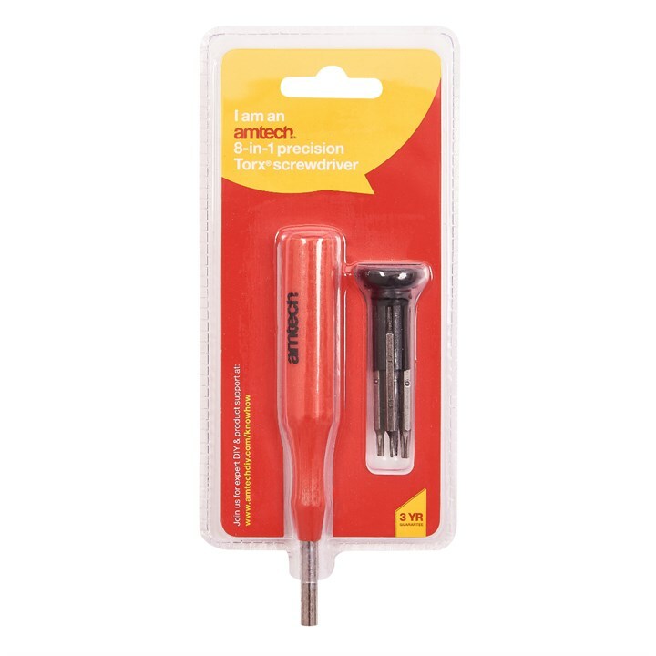 8 in 1 Precision Torx Screwdriver Set Watch Computer Mobile Glasses Amtech L0405
