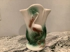 Vintage Hull Pottery Regal Line 1950’s Flamingo Vase Art Decoration Bird