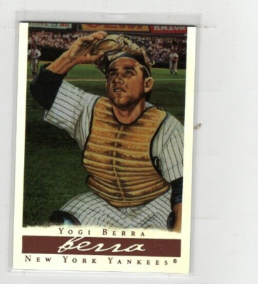 2003 Yogi Berra Topps Gallery Artist Proof #60 Free Shipping (E964)