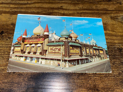 Vintage 1940 s-60 s World s Only Corn Palace Mitchell South Dakota Postcard