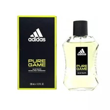 Adidas PURE GAME Cologne Spray for Men 3.3 / 3.4 oz Eau De Toilette New In Box