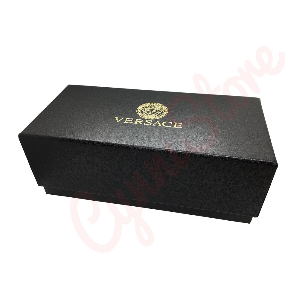 Versace Universal Black Large Hard Case for Sunglasses with Cleaning Cloth & Box thumbnail 4