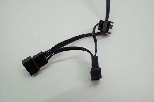 2er Pack ASUS 4-Pin 1x PWM auf 3x PWM Flüssigkeitskühlung Lüfter Splitter Adapter Kabel - Bild 8 von 10