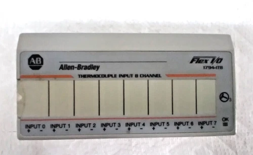 Allen Bradley 1794-IT8 /A Flex I/O Analog Input Module Thermocouple/mV 8 Channel
