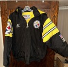 Vintage Pro Line Logo Athletic Pittsburgh Steelers Men's Winter Jacket Large NFL — photo 1