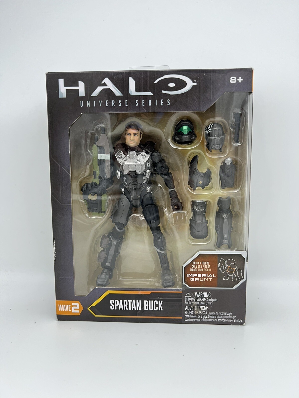 Halo Universe Series Wave 2 MASTER CHIEF BAF Imperial Grunt Build A Figure  NEW