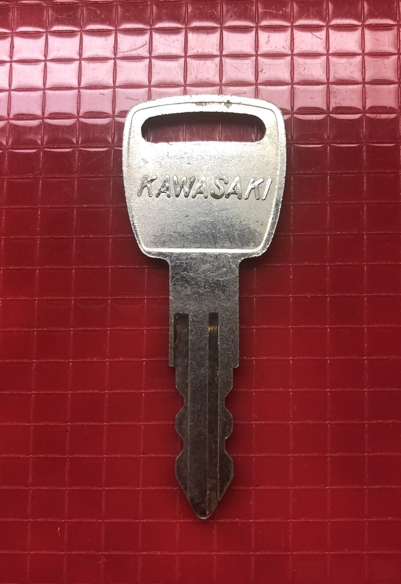 1695 スペアキー Genuine Single Kawasaki Pre Cut Key #172 1972-1975 G5 100 | eBay