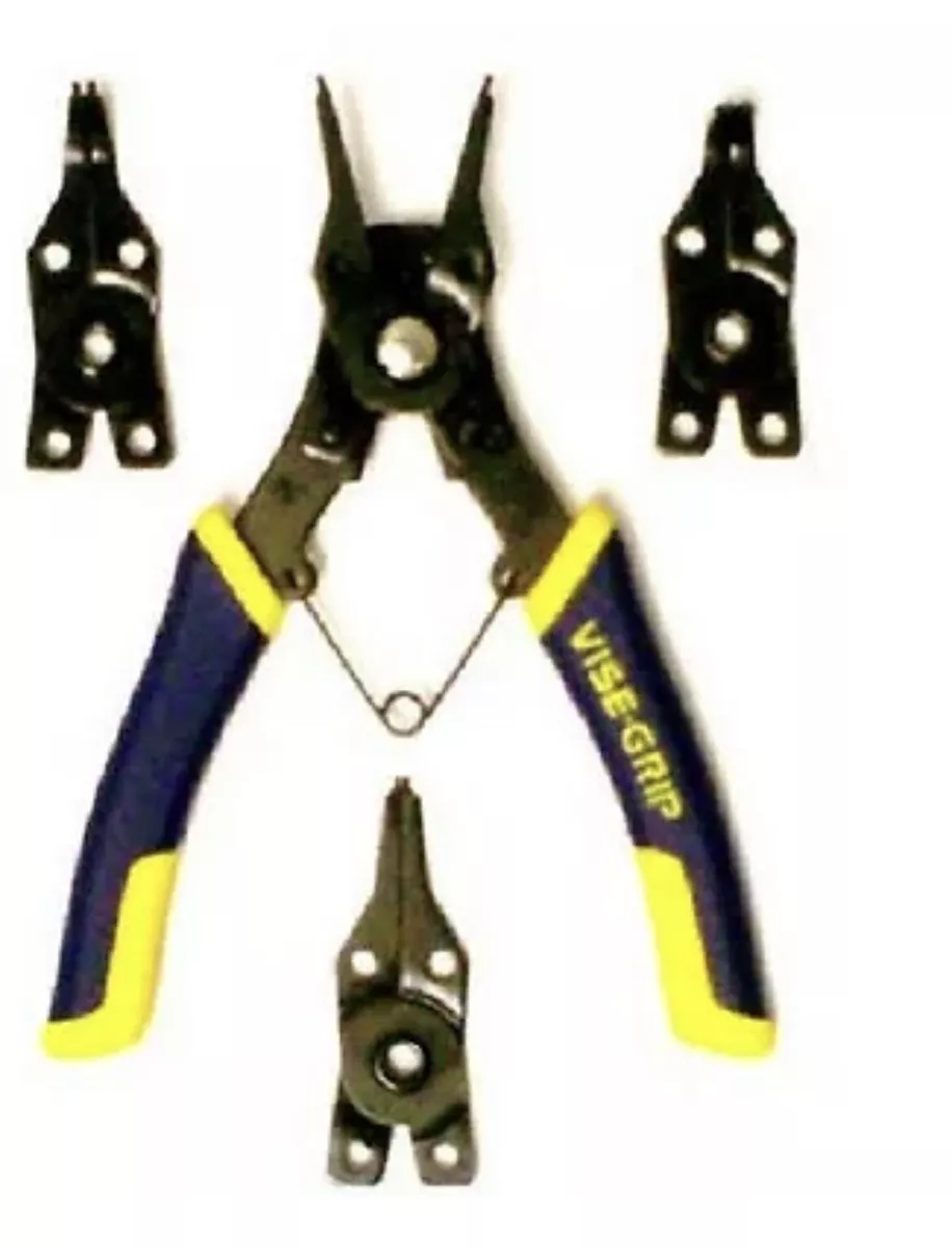 Irwin Vise Grip 4 Piece Convertible Snap Ring Pliers eBay