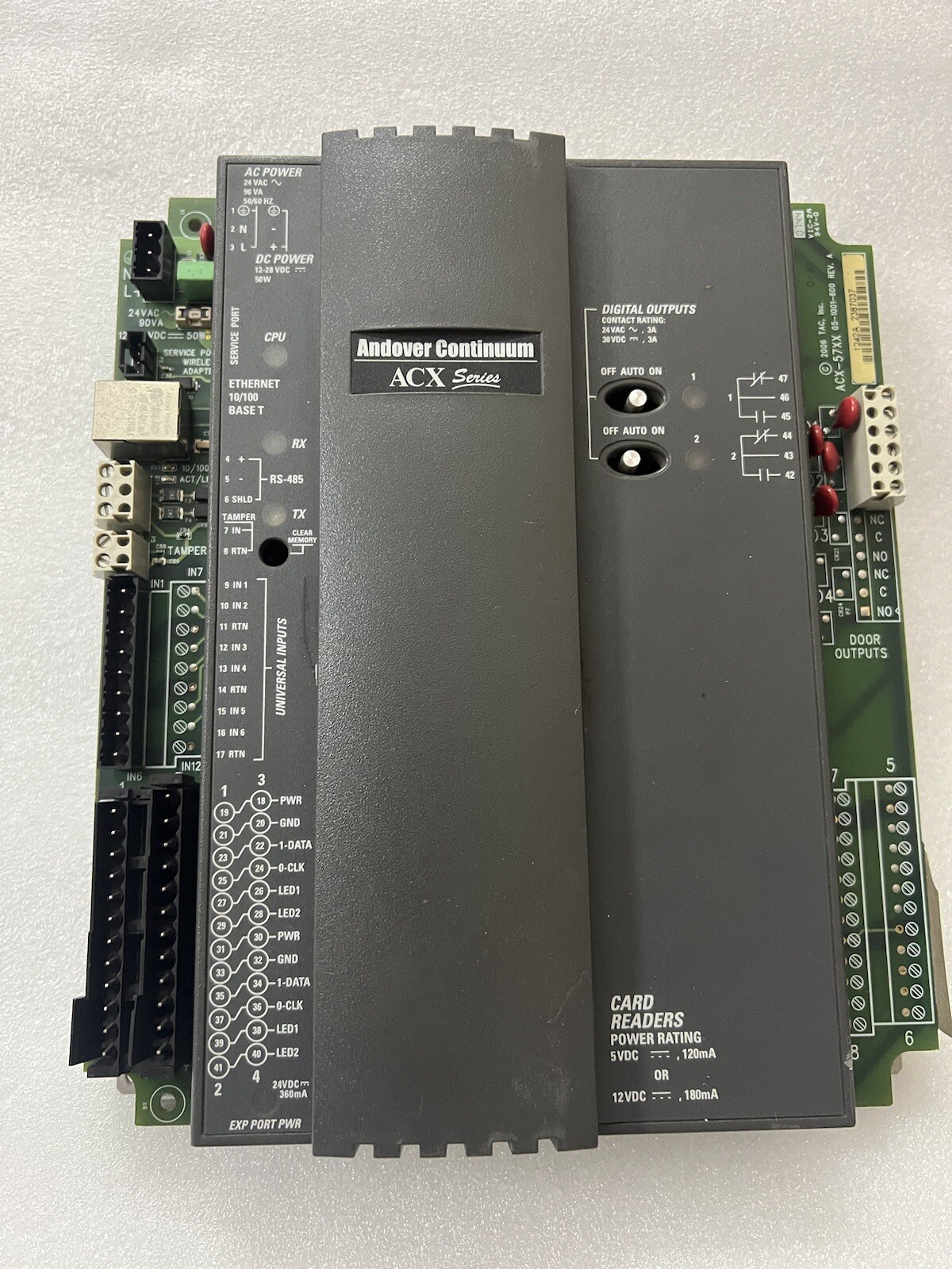 SCHNEIDER ELECTRIC ACX-5720 ANDOVER CONTINUUM ACX SERIES ACX-2-0000000