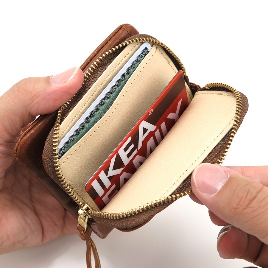 Porter Soak Bifold Wallet 101-06054-40 (Color: Camel