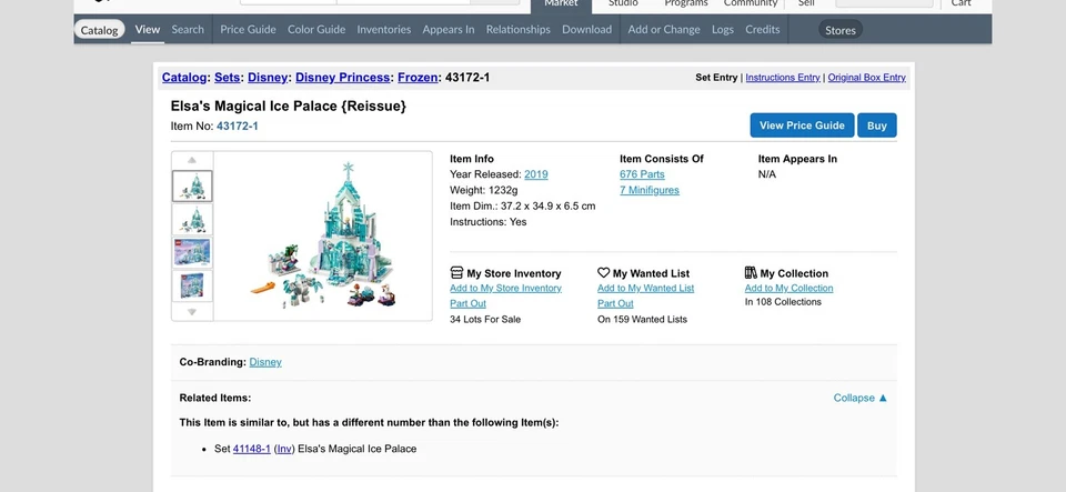 Frozen LEGO Castle: Elsa's Magical Ice Palace + 4 More Sets - Read description - Image 2 of 4