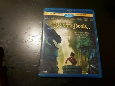Walt Disney The Jungle Book Live Action blu ray movie 2016