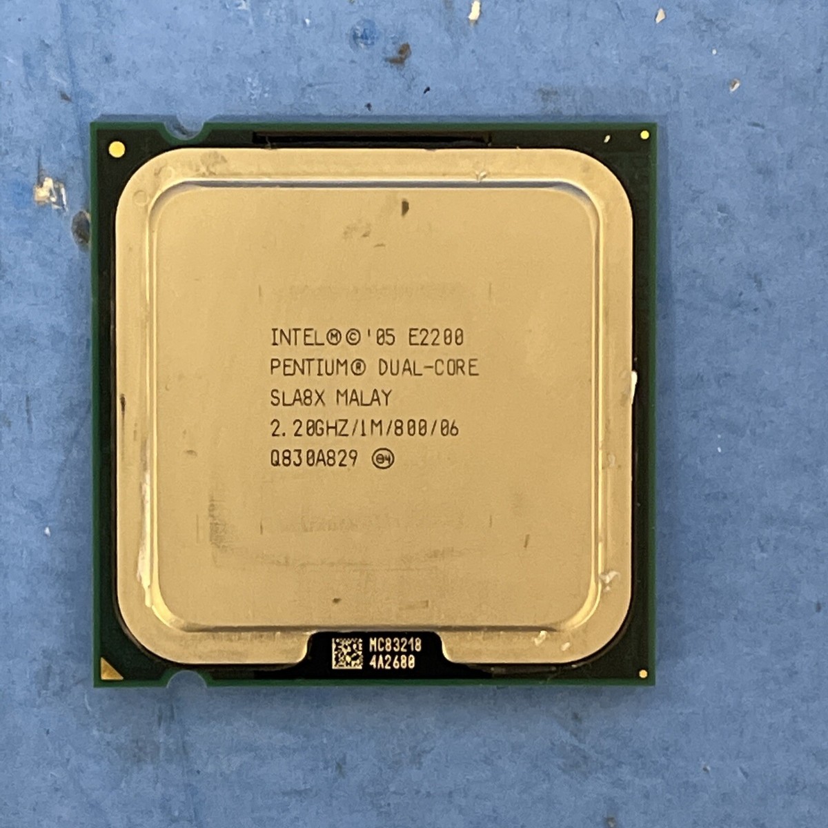 INTEL PENTIUM DUAL CORE E2200 2.20GHZ CPU PROCESSOR