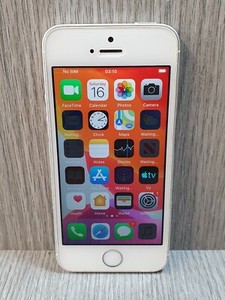 A1723 Apple iPhone SE 32GB Spacegrau (weiß vorne) entsperrt Klasse C EH3001