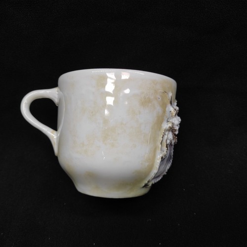 Vintage Hand Painted "A Present” Mug Tea Cup Made in Germany - Picture 13 of 19