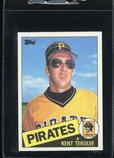 1985 TOPPS TIFFANY #125 KENT TEKULVE PITTSBURGH PIRATES 
