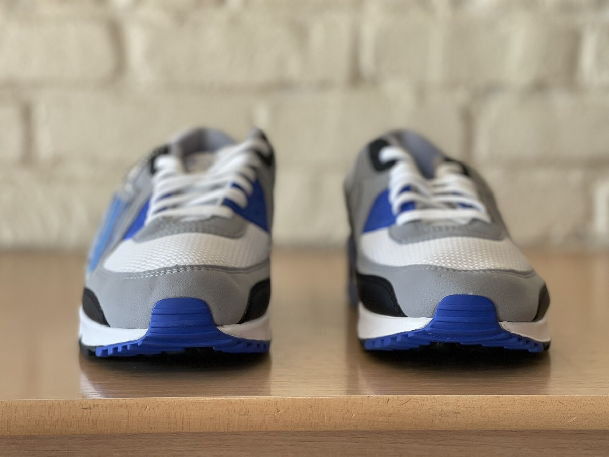 Nike Air Max 90 Hyper Royal Blue/Gry/Blk Men’s Sizes CD0881-102 Retro Running Amazon.com: Nike Hombres Air Max 90 CD0881 102 Hyper Royal  main image 2