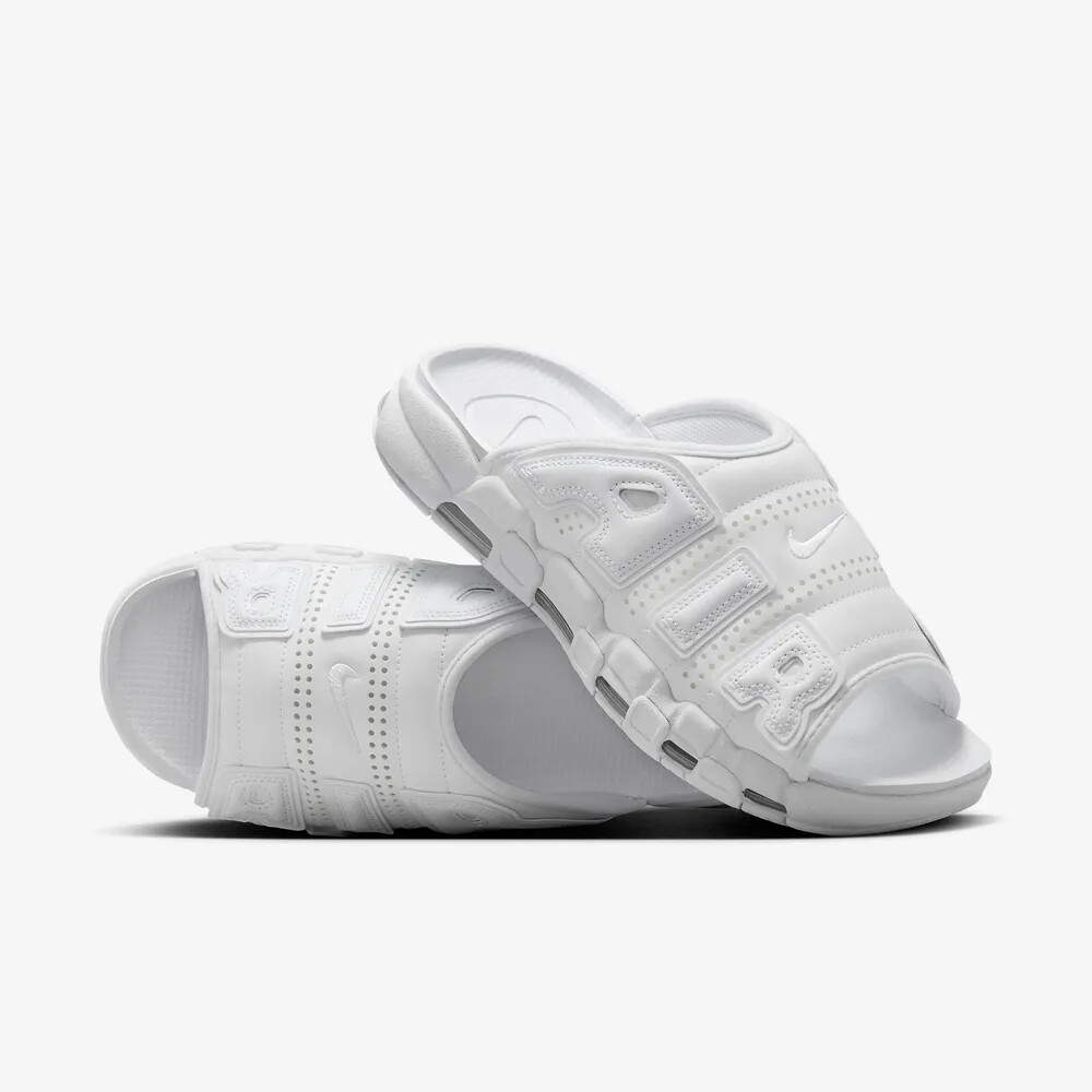New Nike Air More Uptempo Slide Shoes - White (FD9883-101 New Nike Air More Uptempo Slide Shoes - White (FD9883-101