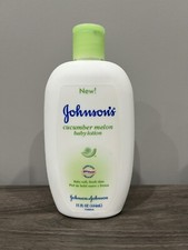 Johnson  Johnson Cucumber Melon Baby Lotion 15oz Discontinued HTF NEW