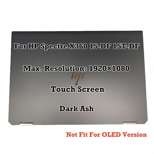 Conjunto completo de pantalla táctil LCD de 15,6" para HP Spectre 15-DF 15T-DF 15,6" - Imagen 15 de 22