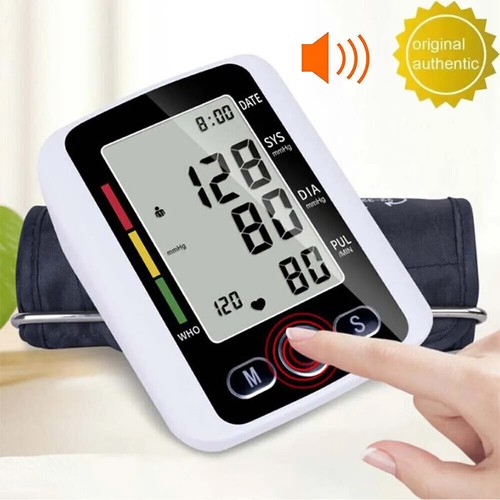 Automatic Digital Blood Pressure Monitor Upper Arm Machine Heart Rate Monitor - Picture 4 of 16