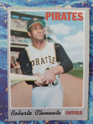 1970 Topps #350 Roberto Clemente EX.    Pittsburgh Pirates.