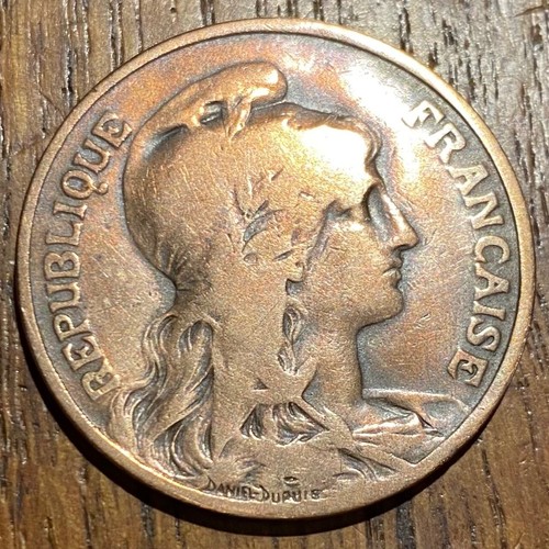 PIECE DE 10 CENTIMES DUPUIS 1905 (1146) LA PLUS RARE. - Picture 2 of 2