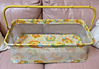 Retro Baby Bassinet Crib Playpen Vintage Teddy Bear 1960's 1970's Movie Prop