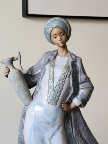 Lladro Figurine~~ Waters of The Oasis~~ #2439 Gres Finish NIB ***RARE***Signed* - Picture 10 of 24