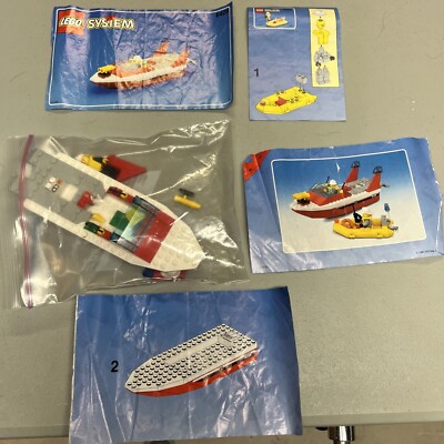 SYSTEM, TOWN, FIRE BLAZE RESPONDER SET 6429 - LEGO Incomplete W/ INSTRUCTIONS